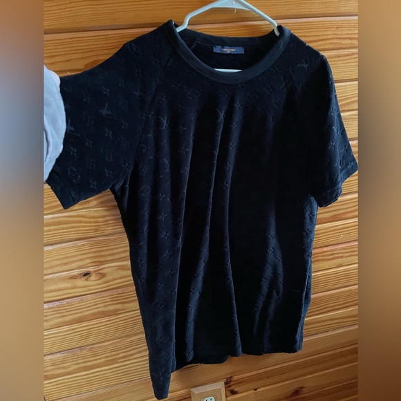 Louis Vuitton Signature Towel Monogram Shirt in Black - Picture 2 of 6